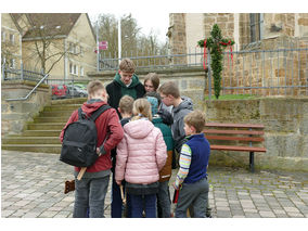 Rasseln in Naumburg - eine alte Ostertradition (Foto: Karl-Franz Thiede)